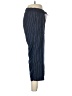 Athleta 100% Linen Stripes Blue Linen Pants Size 6 - photo 4