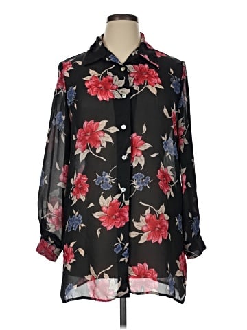 Jaclyn Smith 3/4 Sleeve Blouse (view 1)