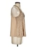 Venus 100% Polyester Tan Sleeveless Blouse Size XS (estimated) - photo 4