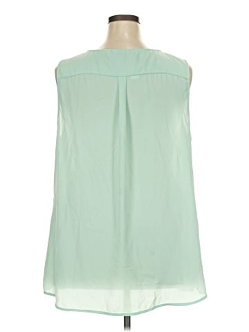 Roz & Ali Sleeveless Blouse (view 2)