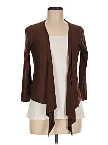 Donna Karan New York Silk Cardigan (view 1)
