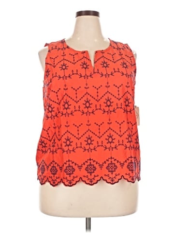 St. John's Bay Sleeveless Blouse (view 1)