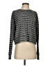 Splendid Stripes Gray Pullover Sweater Size S - photo 1