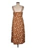 Old Navy 100% Polyester Brown Casual Dress Size M - photo 2