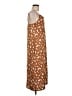 Old Navy 100% Polyester Brown Casual Dress Size M - photo 4
