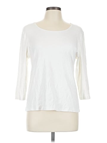 Karen Scott 3/4 Sleeve T-Shirt (view 1)