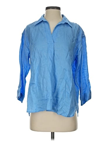 Uniqlo 3/4 Sleeve Button-Down Shirt (view 1)