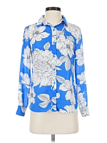 Banana Republic Factory Store Long Sleeve Blouse (view 1)