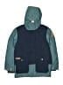 Columbia 100% Nylon Color Block Teal Snow Jacket Size S (kids) - photo 1