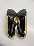 Prada 100% Leather Color Block Yellow pumps Size EU 35 1/2 - photo 8