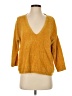 Express 100% Polyester Gold Pullover Sweater Size S - photo 1
