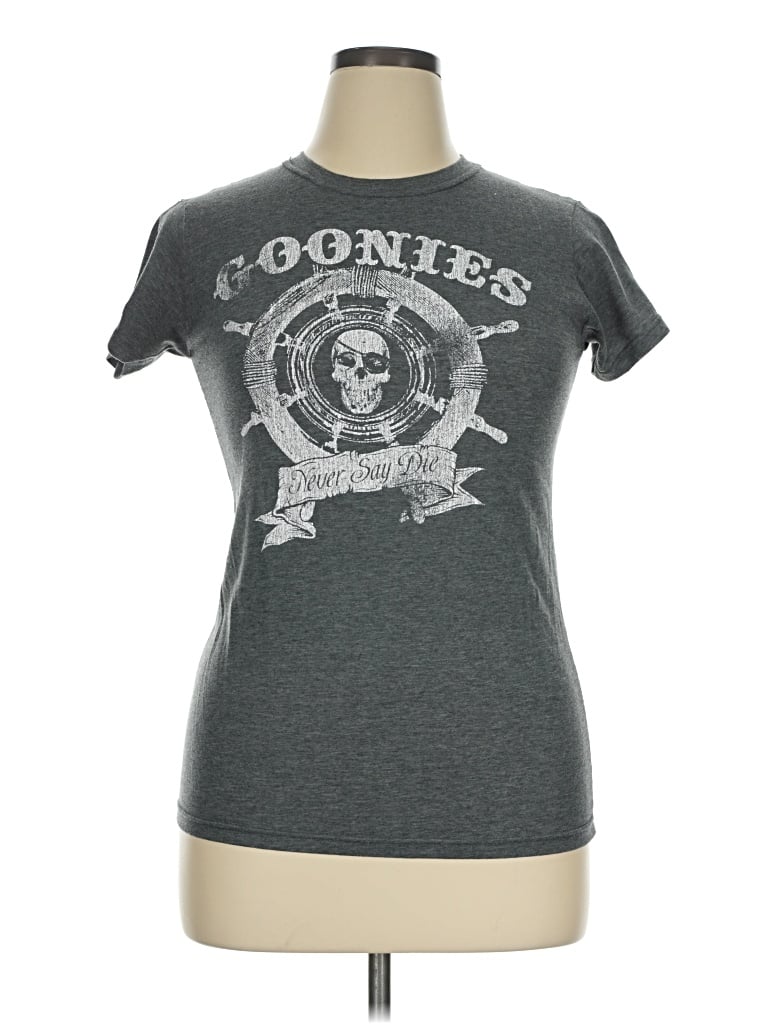Pre-owned Ripple Junction Short Sleeve T-shirt In Gray
