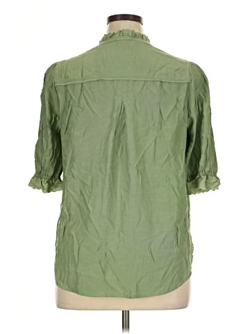 Democracy 3/4 Sleeve Button-Down Shirt (view 2)