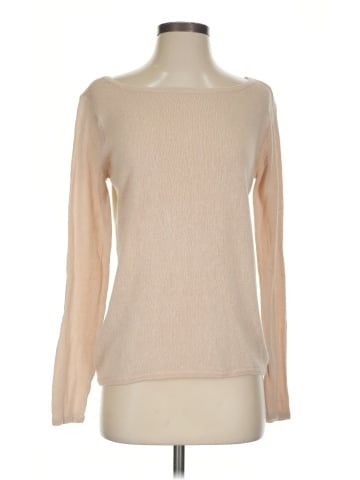 August Silk Long Sleeve Silk Top (view 1)