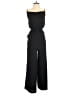 Gilli 100% Polyester Solid Black Jumpsuit Size S - photo 1