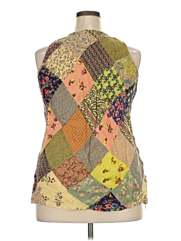 Blue Sky Sleeveless Blouse (view 2)