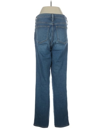 Madewell Tall High-Rise Slim Straight Jeans in Wilmore Wash (view 2)