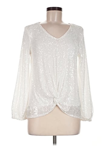 Cable & Gauge Long Sleeve Blouse (view 1)