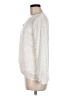 Cable & Gauge Silver Long Sleeve Blouse Size M - photo 5
