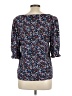 CeCe Blue 3/4 Sleeve Blouse Size L - photo 2