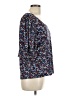CeCe Blue 3/4 Sleeve Blouse Size L - photo 4