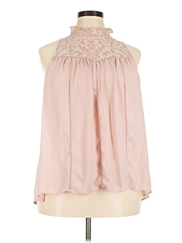 Worthington Sleeveless Blouse (view 1)