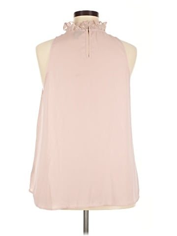 Worthington Sleeveless Blouse (view 2)