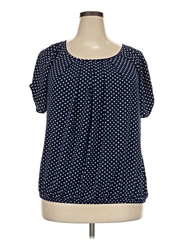 Roz & Ali Short Sleeve Blouse (view 1)