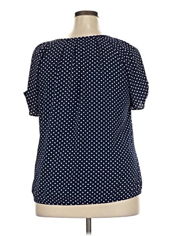Roz & Ali Short Sleeve Blouse (view 2)