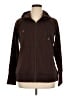 Athleta Brown Zip Up Hoodie Size 1X - photo 1