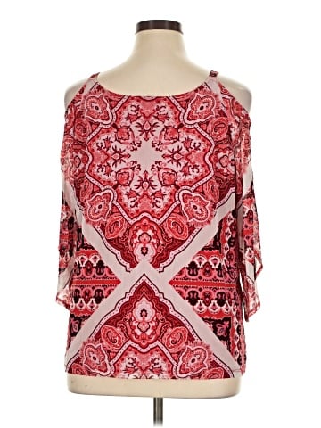 INC International Concepts 3/4 Sleeve Blouse (view 2)