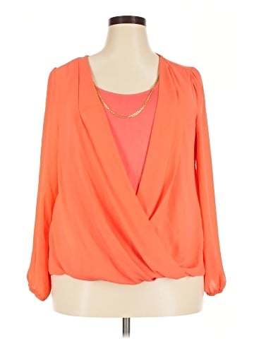 Thalia Sodi 3/4 Sleeve Blouse (view 1)