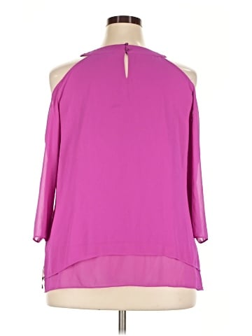 Thalia Sodi 3/4 Sleeve Blouse (view 2)