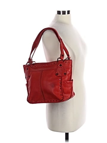B Makowsky Leather Shoulder Bag (view 2)