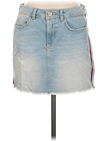 Zara Denim Skirt (view 1)