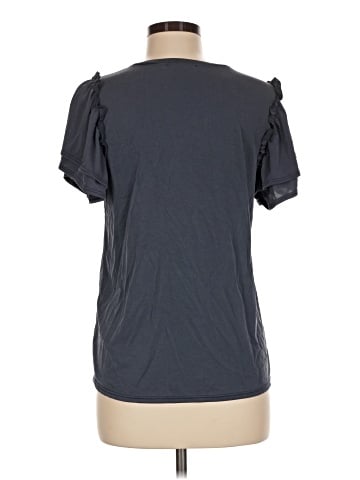Green Envelope Short Sleeve Top (view 2)