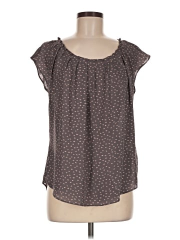 Lauren Conrad Short Sleeve Blouse (view 1)