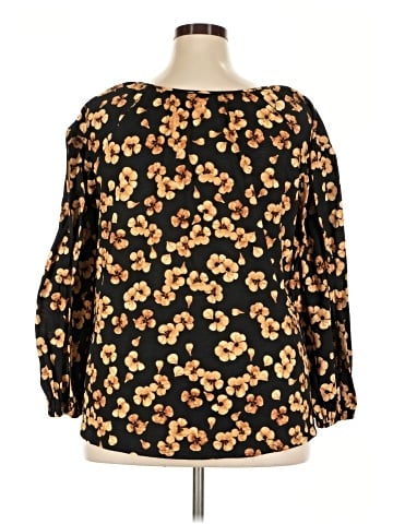 Ava & Viv 3/4 Sleeve T-Shirt (view 2)