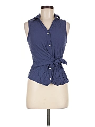 Papermoon Sleeveless Button-Down Shirt (view 1)