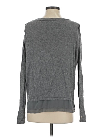 Blue Saks Fifth Avenue Long Sleeve Top (view 2)
