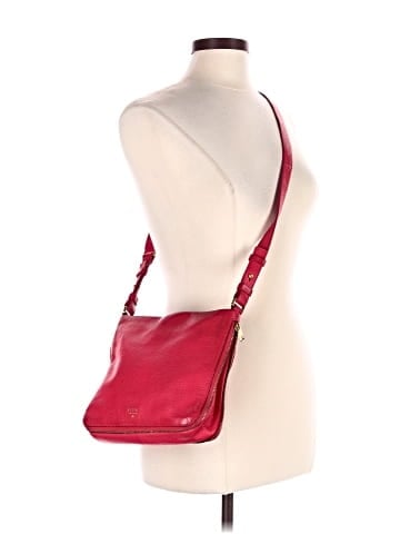 Fossil Leather Crossbody Bag (view 2)