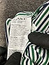 SPANX 100% Cotton Stripes Green Long Sleeve Blouse Size M - photo 8