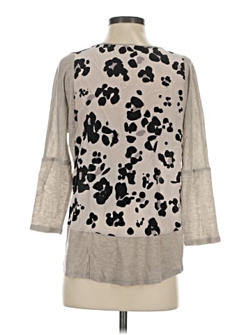 Rebecca Taylor 3/4 Sleeve Silk Top (view 2)