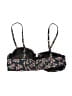 J.Crew Floral Black Swimsuit Top Size S - photo 2