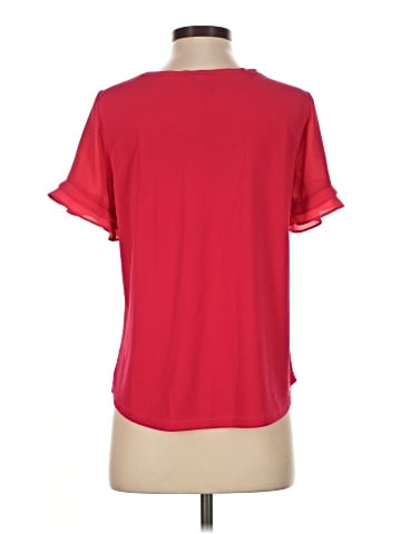 Ann Taylor Factory Short Sleeve Blouse (view 2)