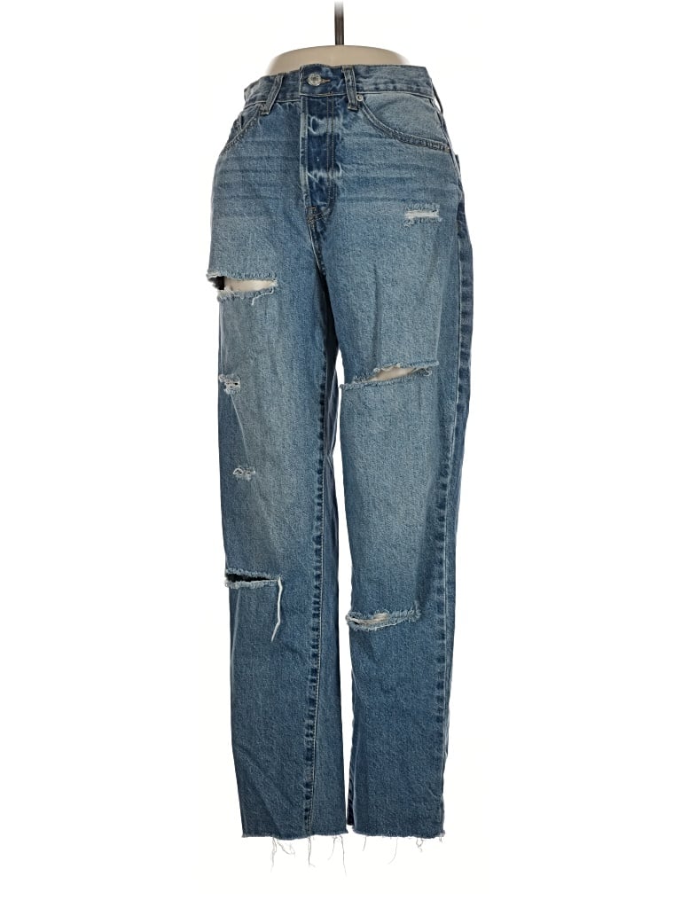 Pre-owned Forever 21 Jeans In Blue