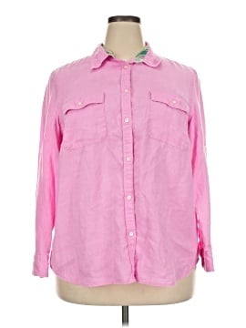 Lauren by Ralph Lauren Long Sleeve Button-Down Shirt (view 1)