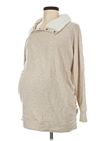 Isabel Maternity Pullover Sweater (view 1)