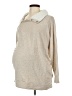 Isabel Maternity Tan Pullover Sweater Size Lg Maternity - photo 1