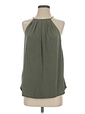 Green Envelope Sleeveless Blouse (view 1)